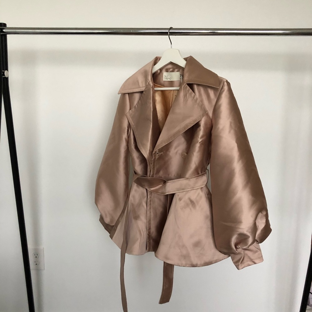 Rose gold jacket